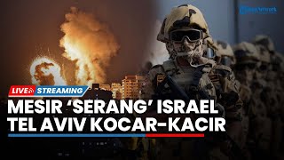 Tel Aviv Binasa! Kepala IDF Ditembak Al-Qassam, Israel Panik Mesir Dobrak Blokade Hujani Bola Api