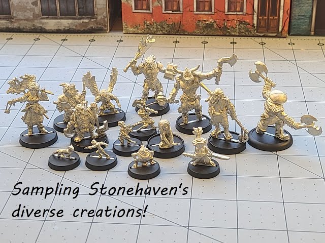 Vídeo relacionado con Stonehaven Miniatures Elf Thief Miniatura Figura para los Mejores Wargames 28mm Tabla