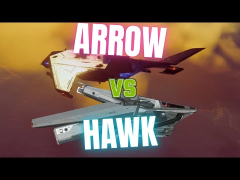 Anvil ARROW vs. HAWK - Who's the Best Light Fighter?