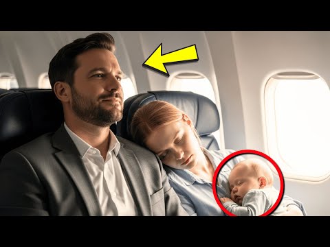 MAMĂ TIMIDĂ ÎN AVION. MILIONARUL ȘOPTEȘTE: "PREFĂ-TE CĂ DORMI PE UMĂRUL MEU"