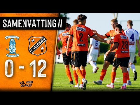 Twaalfklapper in Westwoud | Samenvatting VV Woudia  - FC Volendam: 0-12 (2021-2022)