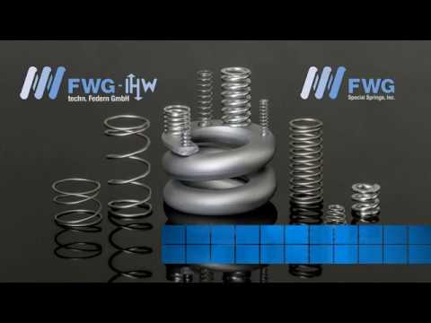 FWG Coil Spring Test Squareness Under Load