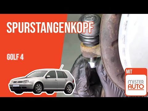 Wie Volkswagen Golf 4 Spurstange, Spurstangenkopf wechseln ?