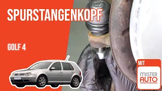 Youtube thumbnail of video "Wie Golf 4 Spurstangenkopf wechseln 🚗"
