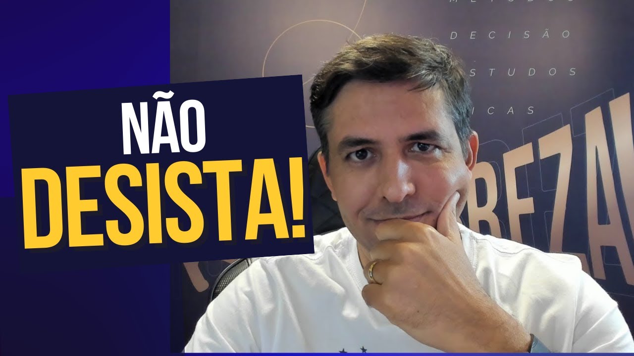 Não desista | Aragonê Fernandes