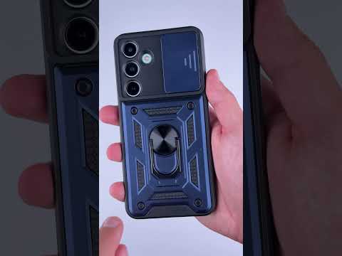Чехол Apple iPhone X / XS противоударный Camshield Serge Ring, с кольцом-подставкой Черный - фото 1 - id-p2800829189