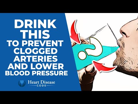 Drink this to reverse clogged arteries and lower blood pressure
