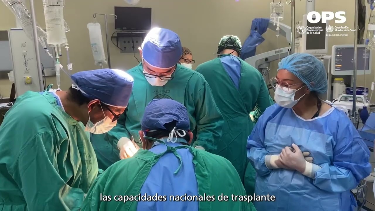 OPS en Ecuador promueve capacitación técnica en trasplantes pediátricos y trasplante de córnea