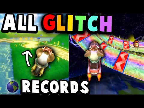 Reacting to Every Mario Kart Wii Glitch World Record