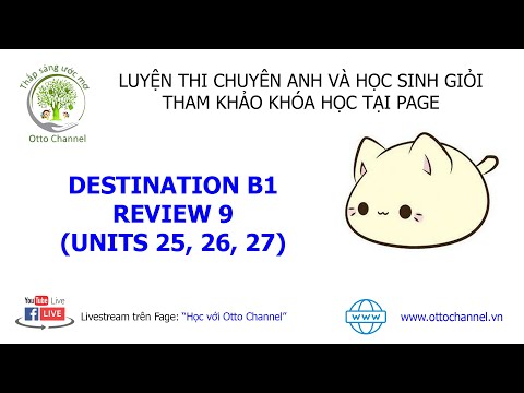 DESTINATION B1 - REVIEW 9