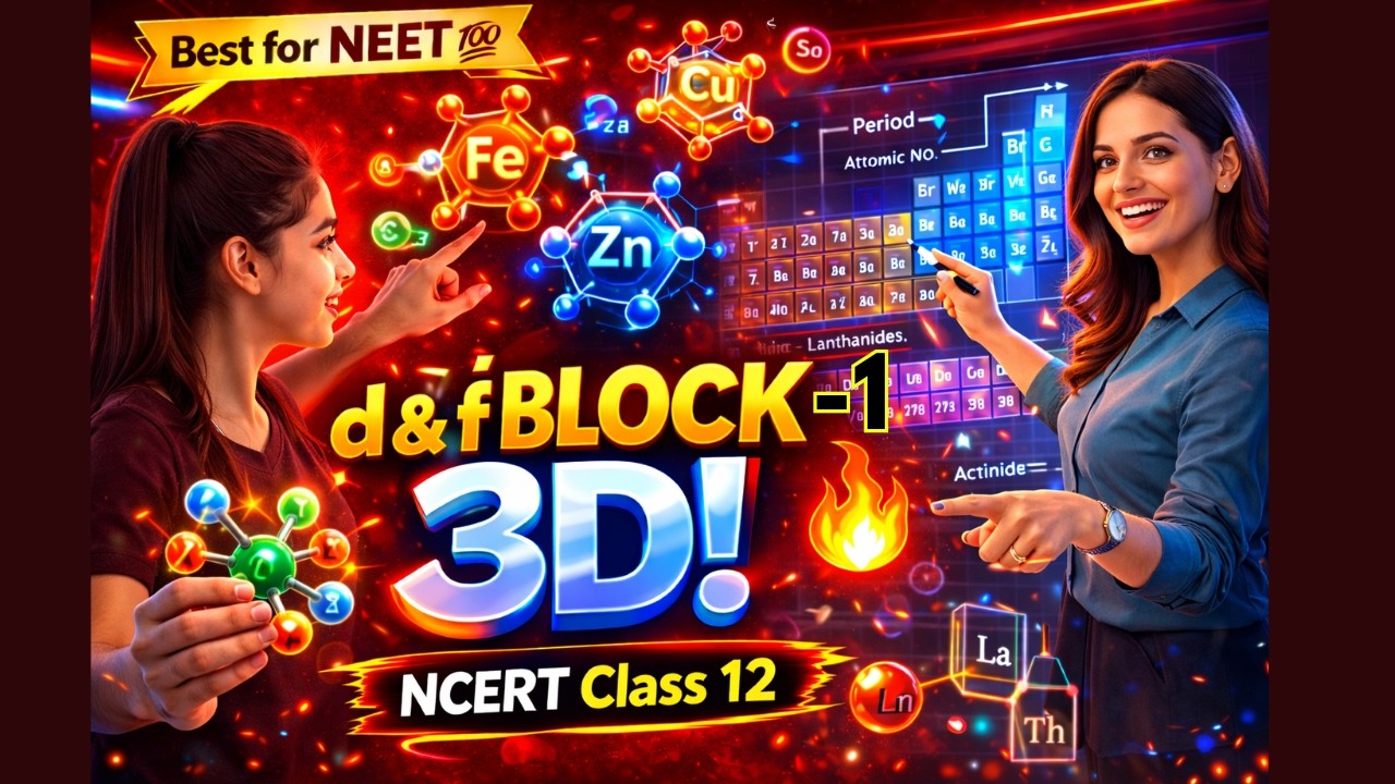 CBSE Class 12 Chemistry || The d & f Block Elements Part 1 || Full Chapter || By Shiksha House
