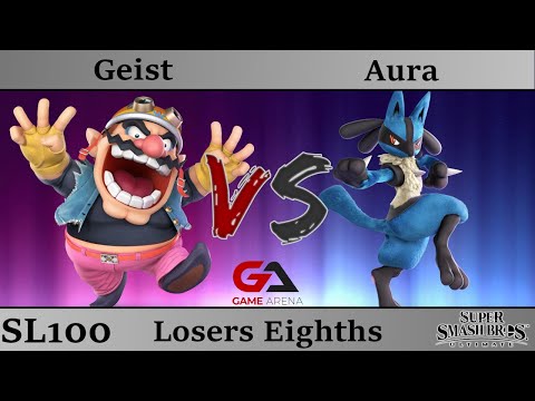 SMASHLAN'D 100 - Losers Eighths: Geist (Wario) vs Aura (Lucario)