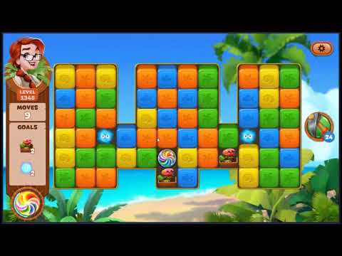 Lost Island Blast Adventure Level 1348 - NO BOOSTERS 🏝️ | SKILLGAMING ✔️