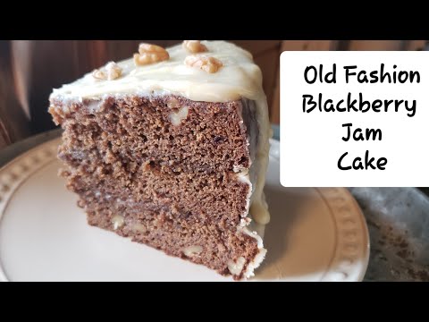 Old Fashion Blackberry Jam Cake Recipe * HAUSWIRT MIXER REVIEW