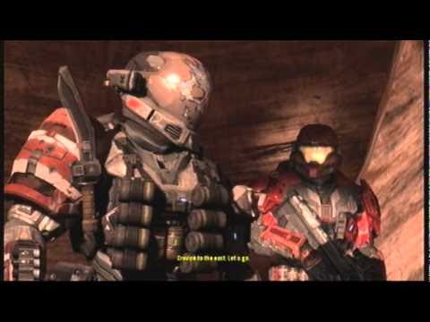 Halo Reach Walkthrough: Level 9 (Pillar of Autumn) Part 1