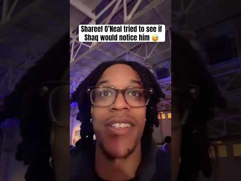 Shaq’s immediate head nod 💀 (via ssjreef/TT)