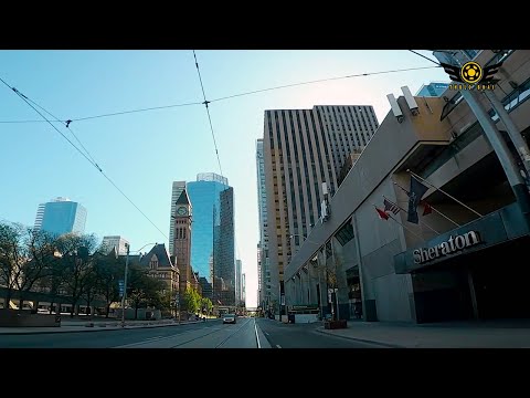 Driving from Downtown Toronto to Scarborough May 31 2020