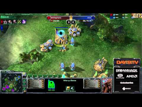 Stephano (Z) vs NaNiwa (P) G1 Dreamhack Winter Group 2 - Day 2