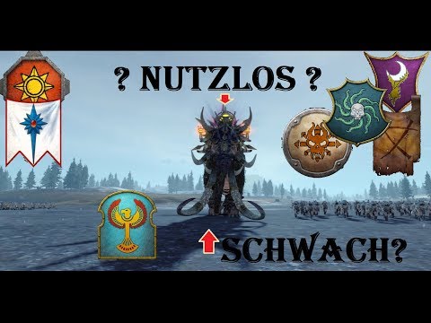 Die nutzlosesten Einheiten jeder Fraktion (Teil 1/Neue Welt) - TW Warhammer II