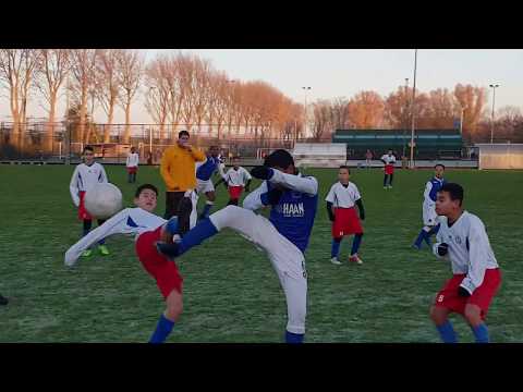 IJVV De Zwervers JO13-1 - LMO JO13-1 op 17-11-2018 | 1e helft