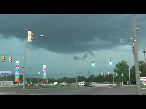 Severe Thunderstorm in Tuscaloosa Alabama 06/12/2009