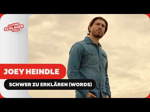 Joey Heindle - Schwer zu erklären (Words) (Offizielles Musikvideo)