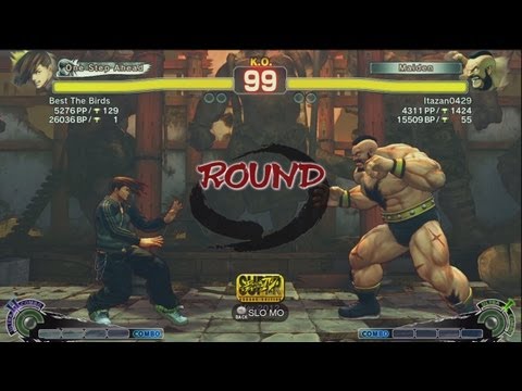 Kyoku (Yang) vs Itabashi Zangief (Zangief) - AE 2012 Match *720p*
