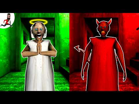 Angel Granny vs Demon Granny | Funny Horror Gameplay