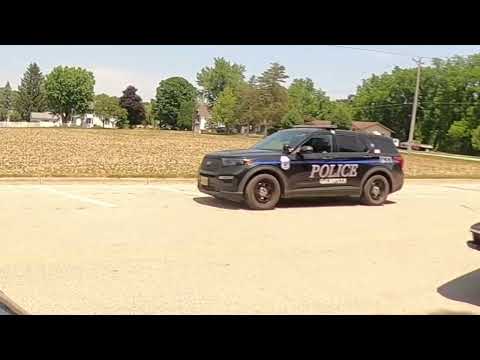 Drive through Galesville, Wisconsin