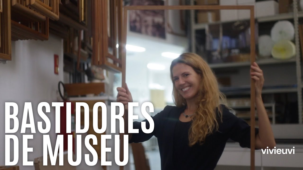 Como funciona um museu de arte #VIVIEUVI