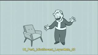 Fallout 4 - All Idiot Savant Sound Clips | Perk Noise