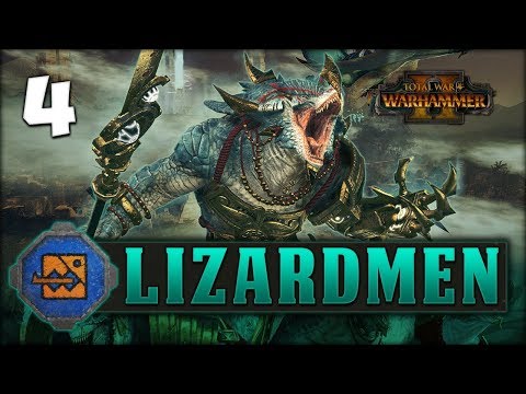 RITUALS AND REBELLIONS! Total War: Warhammer 2 - Lizardmen Campaign - Kroq-Gar #4
