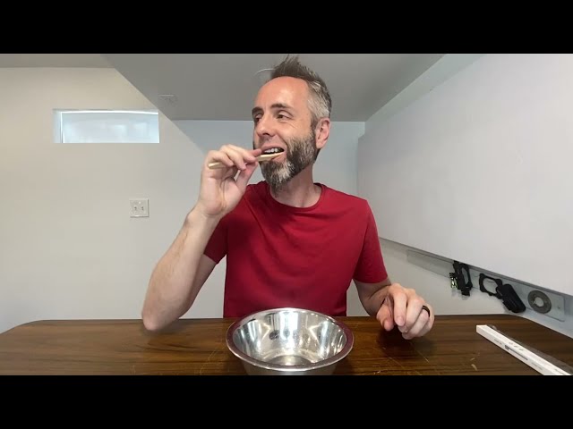 Best Charcoal Toothpaste for Sensitive Gums: A Gentle Clean - product in use