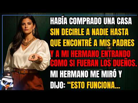 Había comprado una casa sin decirle a nadie… hasta que encontré a mis padres y a mi hermano...