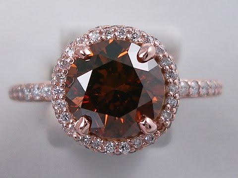 2.47 ctw Round Brilliant Cut Diamond Engagement Ring - BigDiamondsUSA