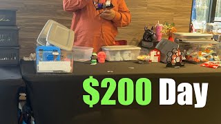 3D Printing Business Ep.8 | Work Trip & Made Another $200 At The Farmers Market !