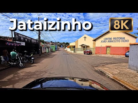 Cidade de Jataizinho Paraná 8K: Dirigindo pelo Centro e Bairros (Tour Urbano)