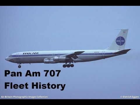 Pan American World Airways Boeing 707 Fleet History (1958-1981)