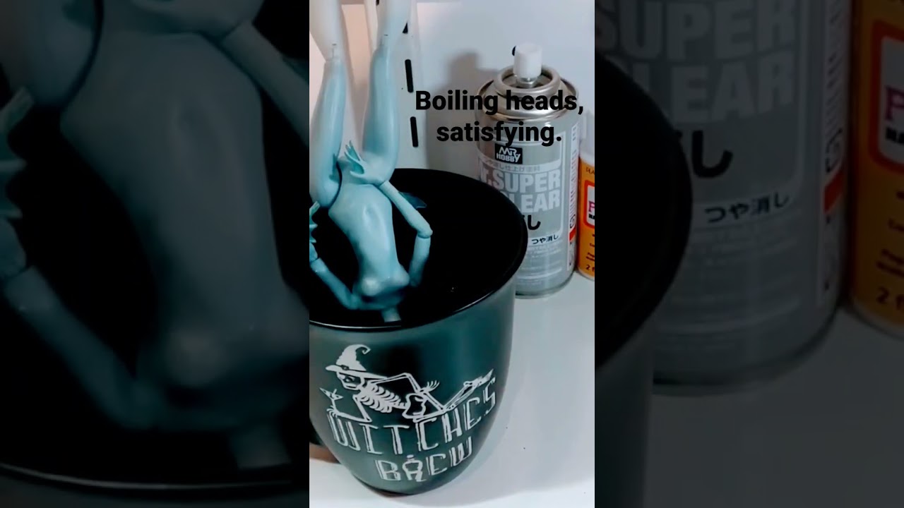 Strange hobbies. Doll repainting is such fun. #dolls #dollrepaint #ooak