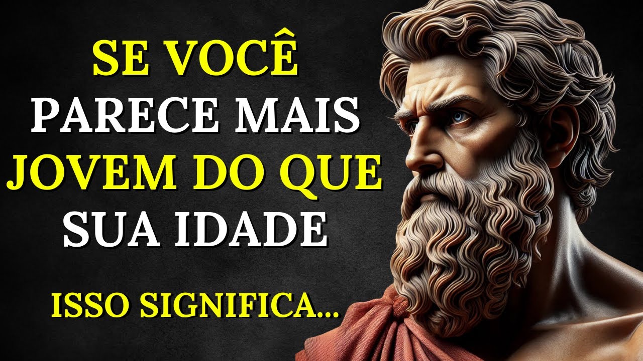 7 Razões Ocultas Pelas Quais Você Parece Mais Jovem do que Sua Idade | Sabedoria Estoica