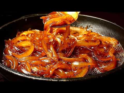 I'm not frying onions anymore! Very few people know this trick! Delicious, just like in a restaurant