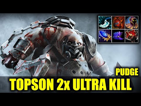 🔥 NEXT LEVEL PUDGE - TOPSON - 2x ULTRA KILL - DOTA 2 PRO GAME HIGHLIGHTS