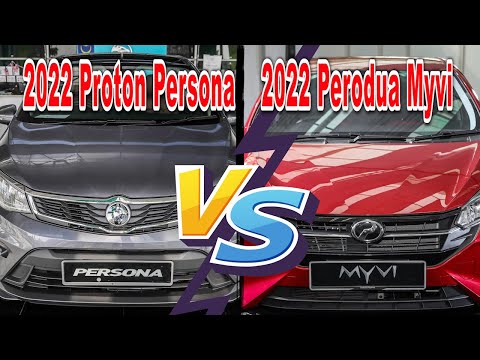 2022 Myvi vs Persona 2022