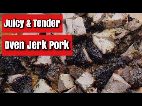 Oven Jerk Pork | Jamaican Dinner