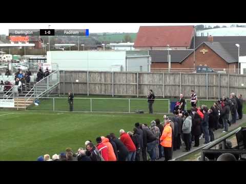 Darlington 3-0 Padiham - Evo-Stik First Division North - 2013/14