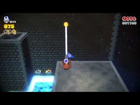 SM3DW Speedrun (Switch) Itemless 5-3 Time:6