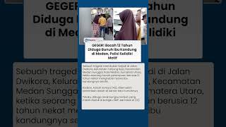 Aksi Nekat Bocah 12 Tahun Diduga Tega Bunuh Ibu Kandung di Medan, Polisi Bakal Selidiki Motifnya