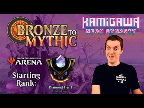 💎 MTG Arena: Bronze To Mythic: Episode 16 - Starting Rank: Diamond 3 (Kamigawa: Neon Dynasty Draft)