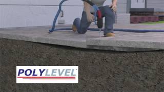 Watch video: Concrete Lifting & Leveling in [territory] | PolyLEVEL™ by Foundation Supportworks