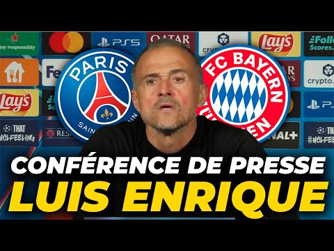 LUIS ENRIQUE CONFÉRENCE DE PRESSE COMPLÈTE après PSG vs BAYERN MUNICH (1-2) | CHAMPIONS LEAGUE